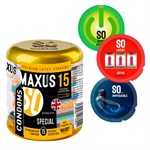 Презервативы с точками и рёбрами MAXUS Special - 15 шт. - фото 1423080
