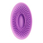 Фиолетовая вакумная помпа для клитора Naughty Kiss - фото 161170