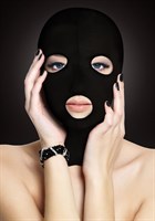 Черная маска Subversion Mask с прорезями для глаз и рта 152871 - фото 187582