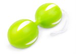 Зеленые вагинальные шарики с петелькой - фото 160560
