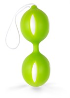 Зеленые вагинальные шарики с петелькой - фото 160559