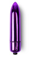Фиолетовая вибропуля с заостренным кончиком - фото 1407138
