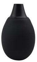 Черная резиновая груша для интимного душа The Bulb - фото 174665