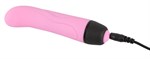 Розовый мини-вибратор Mini G-Vibe - 12,7 см. - фото 99317