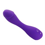 Фиолетовый вибратор Devil Dick - 16 см. - фото 161188