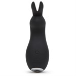 Черный клиторальный стимулятор Greedy Girl Clitoral Rabbit Vibrator - фото 99362