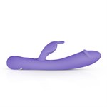 Фиолетовый вибратор-кролик Trix Rabbit Vibrator - 22,5 см. - фото 167320