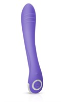 Фиолетовый вибратор для G-стимуляции Lici G-Spot Vibrator - 22,5 см. - фото 167324