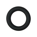 Черное эрекционное кольцо Silicone Cock Ring Small 154645 - фото 164085