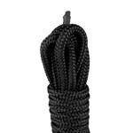 Черная веревка для бондажа Easytoys Bondage Rope - 5 м. - фото 1348178