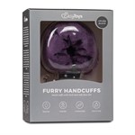 Наручники с фиолетовым мехом Furry Handcuffs - фото 165821