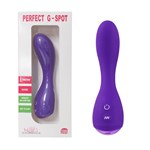 Фиолетовый вибратор Perfect G-Spot - 16,2 см. 156062 - фото 161194