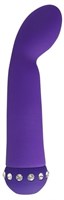 Фиолетовый вибратор BLISS  G  VIBE - 14,2 см. - фото 161197