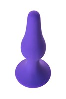 Фиолетовая анальная пробка - 12,5 см. - фото 1365446