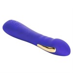 Фиолетовый вибратор с электростимуляцией Intimate E-Stimulator Petite Wand - 18,5 см. - фото 1407641