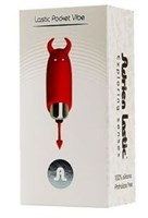 Красный вибростимулятор Devol Mini Vibrator - 8,5 см. - фото 173814