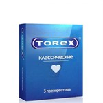 Гладкие презервативы Torex  Классические  - 3 шт. - фото 182895