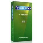 Текстурированные презервативы Torex  С точками  - 12 шт. - фото 182898