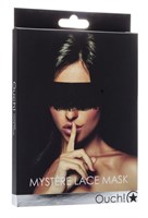 Черная кружевная маска Mystere Lace Mask - фото 166830