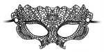 Черная кружевная маска Princess Black Lace Mask - фото 167209
