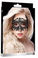 Черная кружевная маска ручной работы Empress Black Lace Mask - фото 1427813
