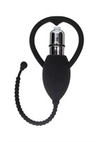 Черный уретральный вибростимулятор Urethral Sounding Vibrating Bullet Plug 158700 - фото 166898