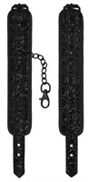 Черные поножи Luxury Ankle Cuffs - фото 166922