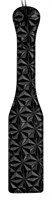 Черная шлепалка Luxury Paddle - 31,5 см. - фото 166942