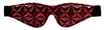 Красно-черная маска на глаза закрытого типа Luxury Eye Mask - фото 166954