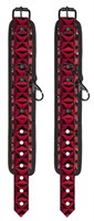 Красно-черные поножи с фиксатором Luxury Spreader Bar - фото 166959