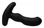 Черный массажер простаты Pro-Digger 7X Silicone Stimulating Beaded P-Spot Vibe - фото 165755