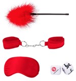 Красный игровой набор Introductory Bondage Kit №2 - фото 1417905