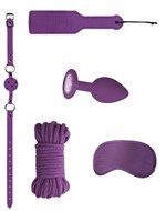Фиолетовый игровой набор Introductory Bondage Kit №5 - фото 166990