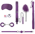 Фиолетовый игровой набор Introductory Bondage Kit №6 - фото 166999