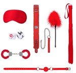 Красный игровой набор Introductory Bondage Kit №6 - фото 303408