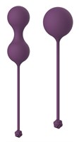 Набор фиолетовых вагинальных шариков Love Story Carmen - фото 167821