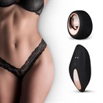 Кружевные трусики-тонг с виброэлементом Remote Control Vibrating Lace Tong - фото 169183