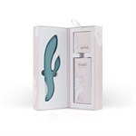 Вибратор с клиторальным стимулятором The Violet Rabbit Vibrator - 20 см. 158892 - фото 167049