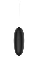 Черное виброяйцо Remote Dusky Pleaser 167512