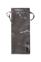 Черный безремневой страпон Silicone Bendable Strap-On - size M - фото 1408631