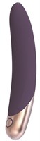 Фиолетовый вибромассажер ASTERIA - 21 см. - фото 174481