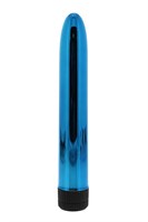 Голубой вибратор KRYPTON STIX 6 MASSAGER - 15,2 см. - фото 265626