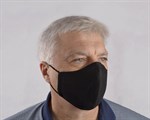 Черная мужская гигиеническая маска - фото 435166