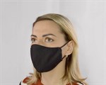 Черная женская гигиеническая маска - фото 435167