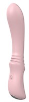 Розовый гладкий вибратор FLEXIBLE SWEETHEART - 12 см. - фото 174511