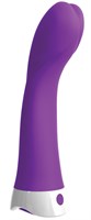 Фиолетовый вибромассажер Wall Banger G - 19,3 см. - фото 165598