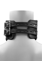 Черный широкий ошейник Heavy Duty Padded Posture Collar - фото 168124