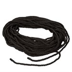 Черная веревка для шибари BDSM Rope - 30 м. - фото 471642