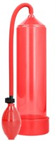 Красная ручная вакуумная помпа для мужчин Classic Penis Pump - фото 167724