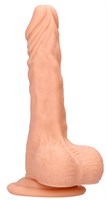 Телесный фаллоимитатор Realistic Dildo With Balls - 23 см. 170026 - фото 168224